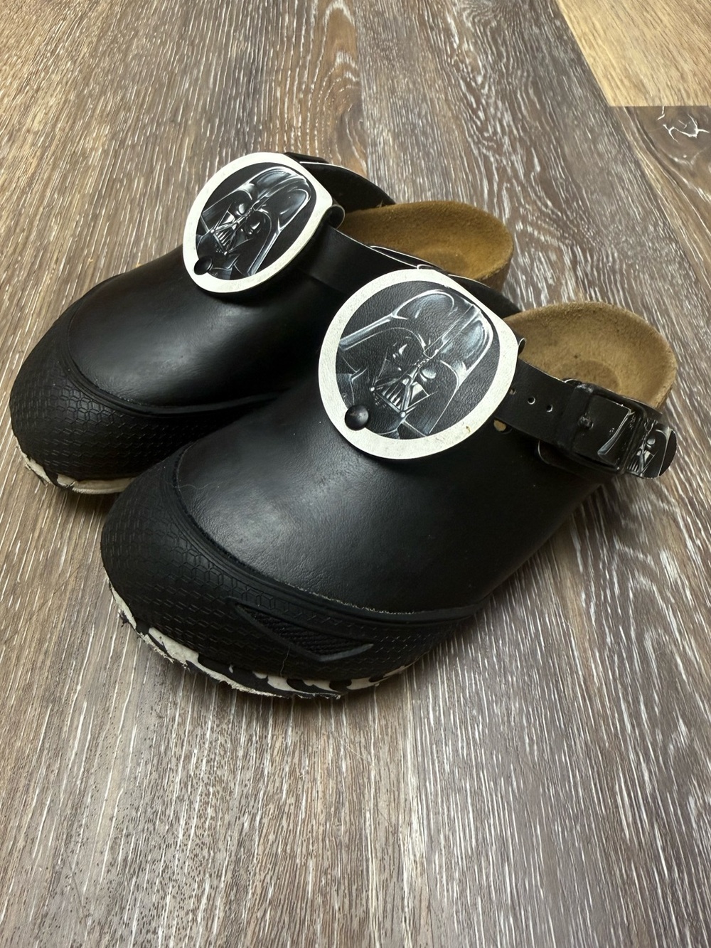 Birkenstock Shetland Kids Star Wars Darth Vader Clog Rare Disney Collab Sz 29/11